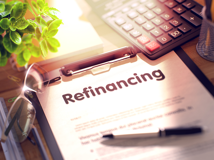 Bigstock refinancing text on paper she 227283904
